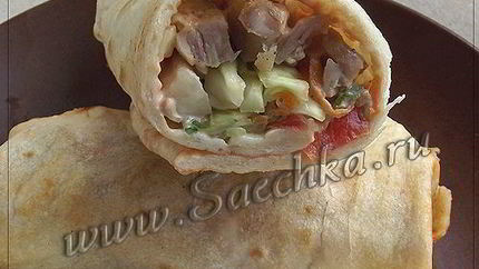 Шаурма с курицей