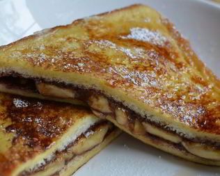 Горячие сэндвичи с шоколадом