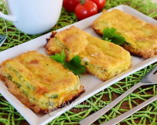 Кабачковые сэндвичи с сыром