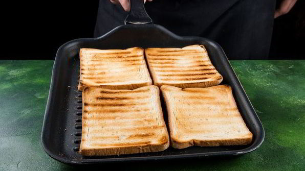 клаб-сэндвич с лососевым паштетом