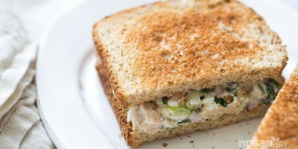Рецепт лучшего сэндвича с тунцом