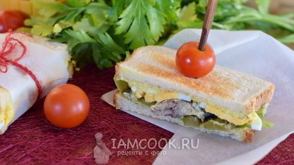 рыбный сэндвич