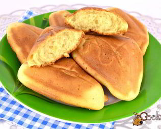 Сладкие коржики к чаю в сэндвичнице