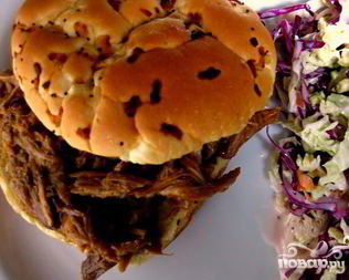 Сэндвич барбекю со свининой