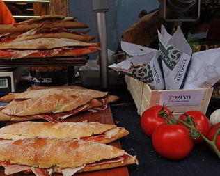 Сэндвич с хамоном