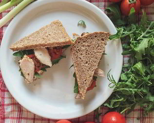 Сэндвич с курицей