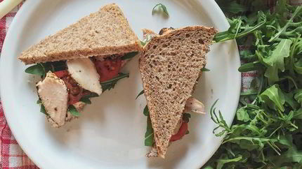 Сэндвич с курицей