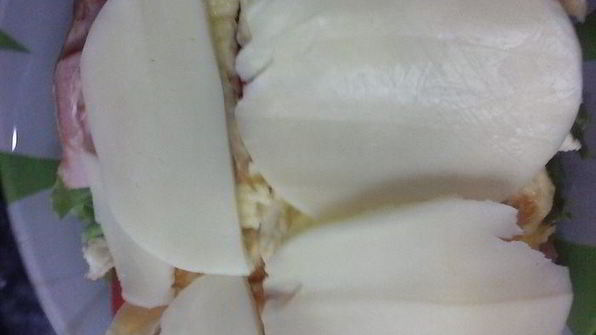 сэндвич с омлетом