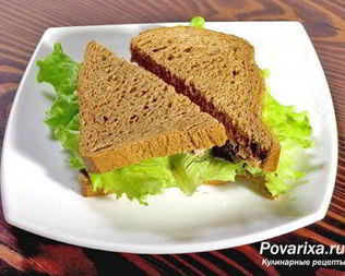 Сэндвич с тунцом
