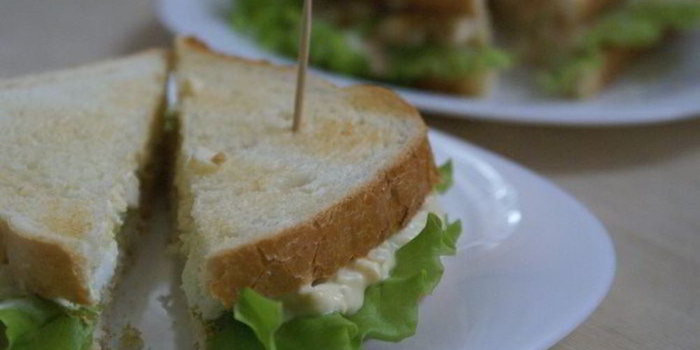 Рецепт сэндвича с яичным салатом