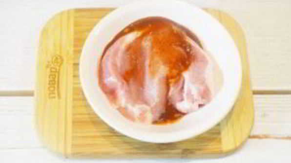 сэндвичи барбекю со свининой и капустой