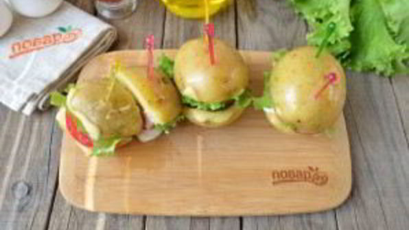 сэндвичи из картофеля