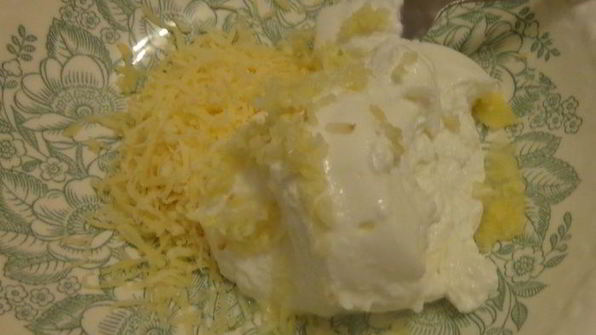 сырно-капустный сэндвич этюд в зеленых тонах