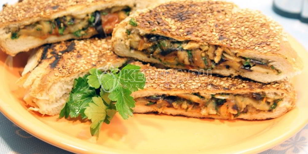 Рецепт вегетарианского сэндвича