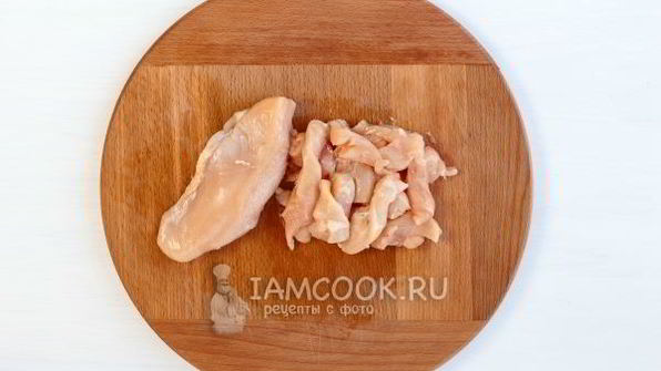 вьетнамский сэндвич бан ми с курицей