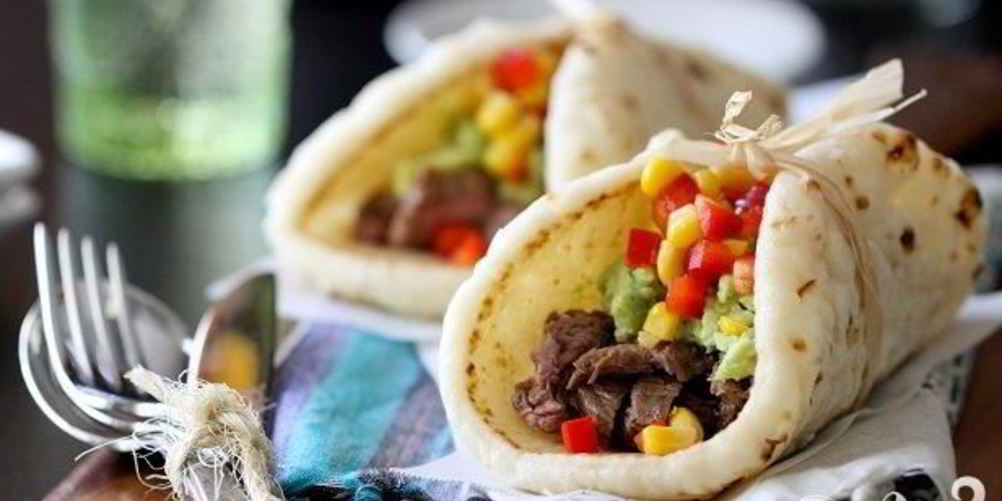 Рецепт такоса с гуакамоле и кукурузой