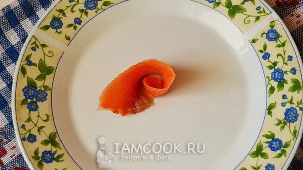 новогодние тарталетки с семгой