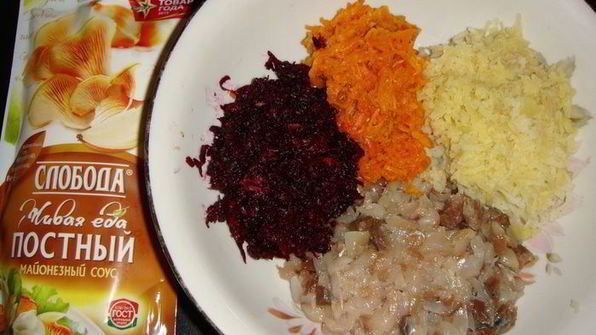 постные тарталетки с рыбой