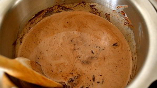 шоколадные тарталетки с клубникой