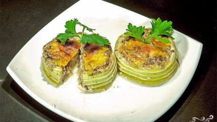 Тарталетки из кабачков