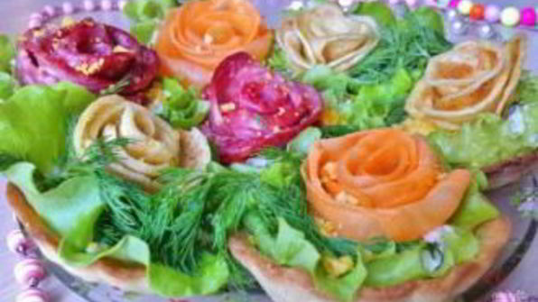 тарталетки праздничные