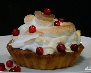 Тарталетки с безе