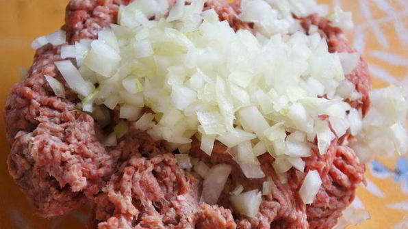 тарталетки с фаршем