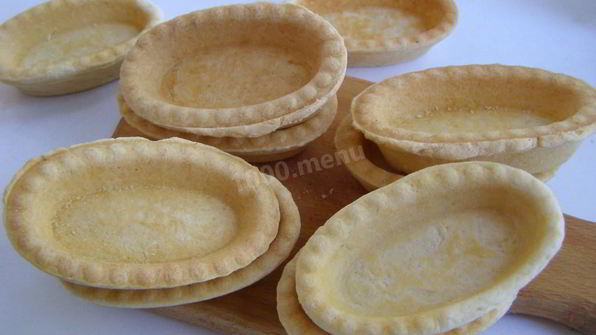 тарталетки с красной рыбой