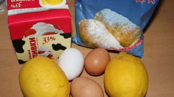 тарталетки с лимоном