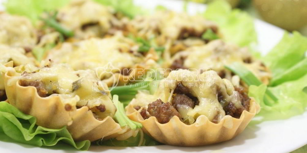 Рецепт тарталеток с начинкой новогодний сюрприз