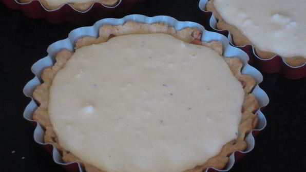 тарталетки с овощами и йогуртовой заливкой