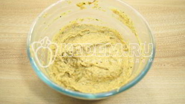 тарталетки с паштетом из фасоли