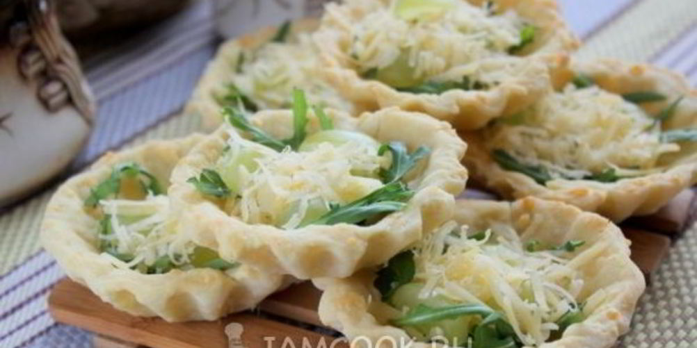 Рецепт тарталеток с сыром