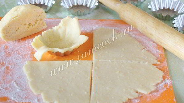 тарталетки с сыром