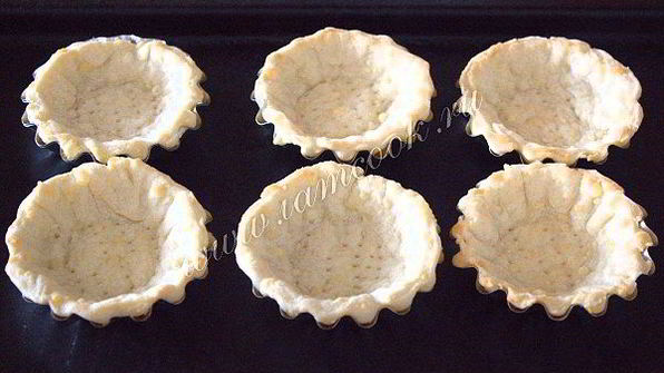 тарталетки с сыром