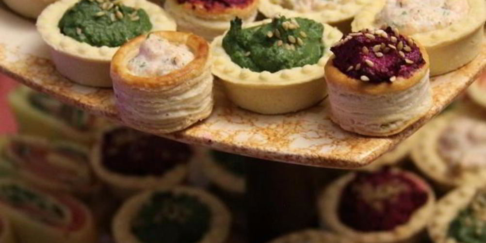 Рецепт тарталеток с цветной начинкой