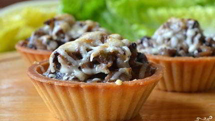 Тарталетки в микроволновке