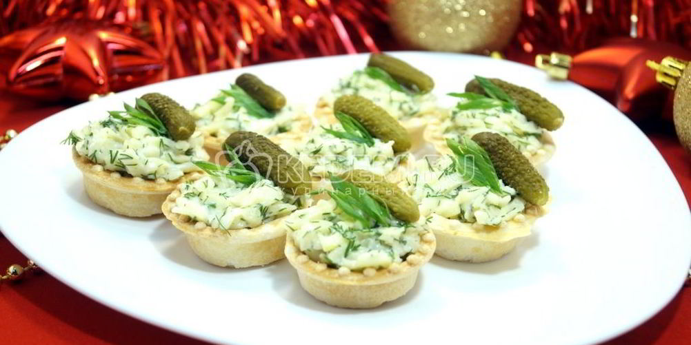 Рецепт тарталеток закусочных