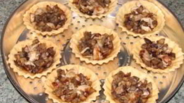 тарталетки запеченные с начинкой