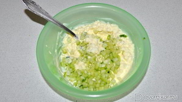 закуска с красной рыбой в тарталетках