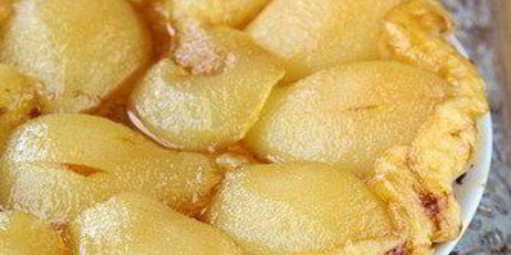 Рецепт грушевого тарта татен со слоеным тестом