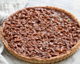 Карамельно-ореховый тарт