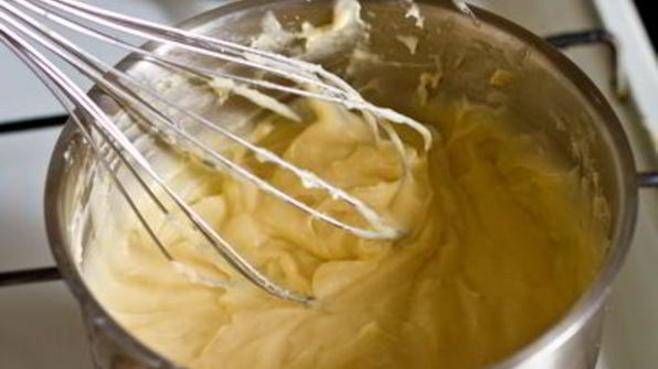 клубничный тарт с заварным кремом