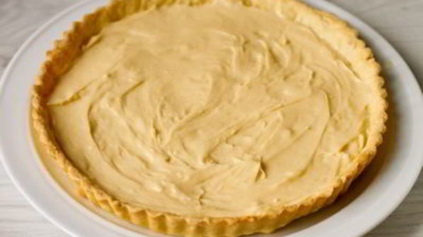 клубничный тарт с заварным кремом