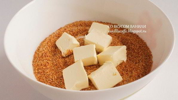 миндальный тарт с грейпфрутовым кремом, белым шоколадом и маскарпоне