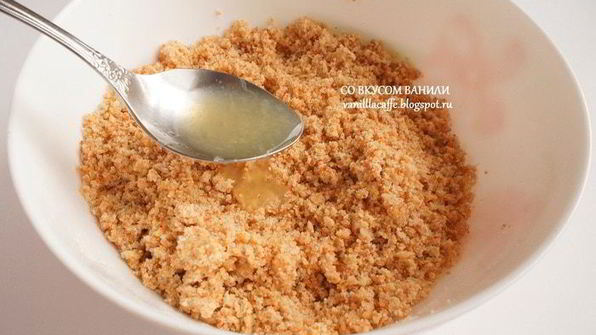 миндальный тарт с грейпфрутовым кремом, белым шоколадом и маскарпоне