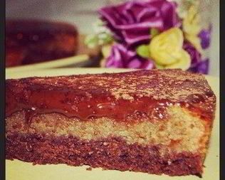 Шоколадно-арахисовый тарт