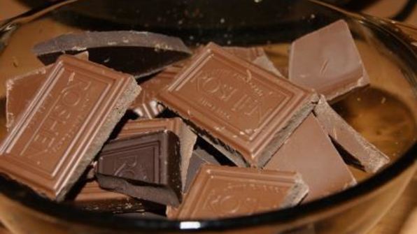 шоколадно-арахисовый тарт