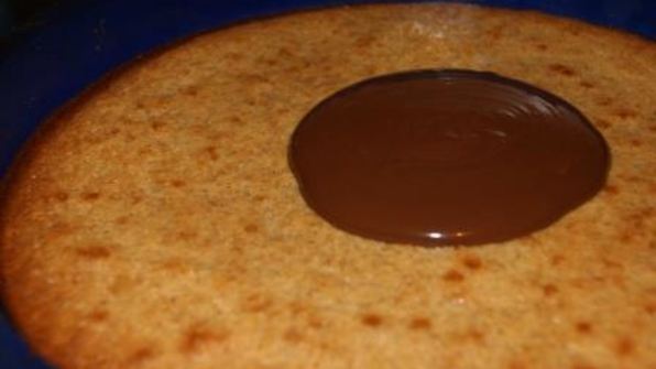 шоколадно-арахисовый тарт