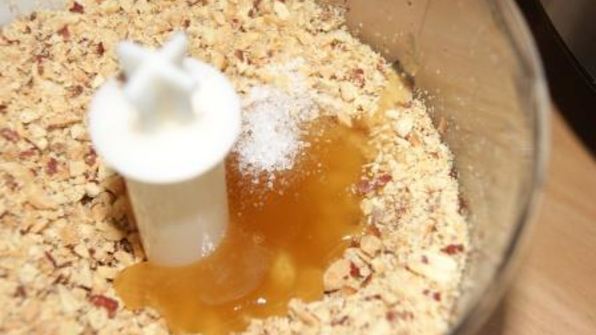 шоколадно-арахисовый тарт